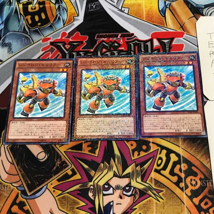 Synchron Carrier 8, set of 3 normal parallels, Tera.