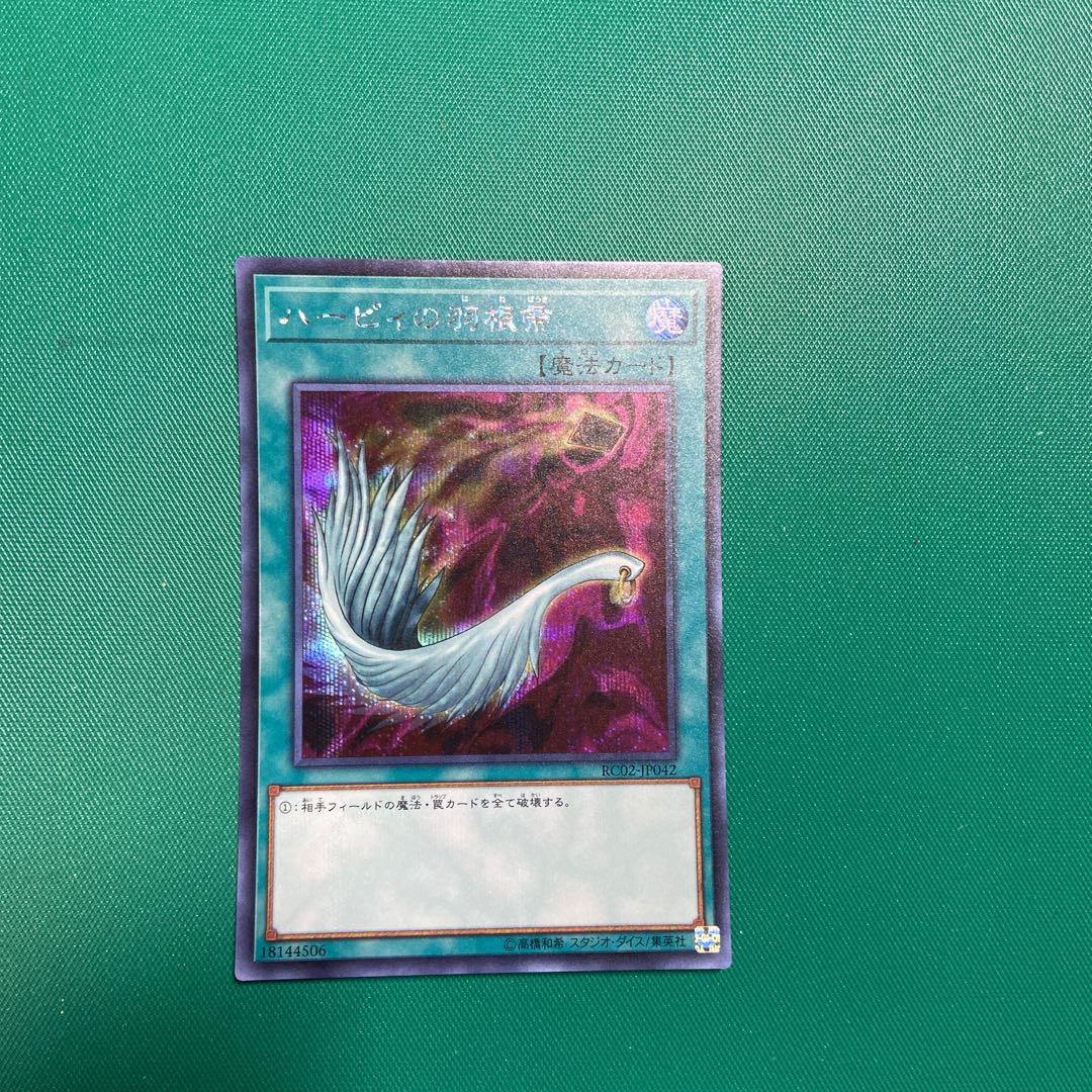 ハーピィの羽根帚 シークレットレア JP042