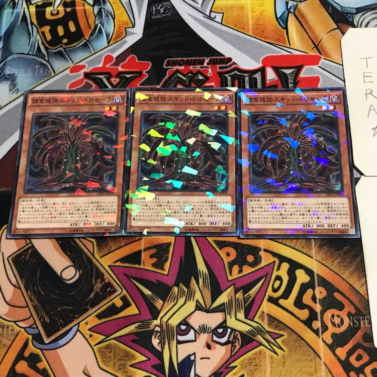 Predaplant Squid Drosera 3 Normal Parallel Set of 3 Tera