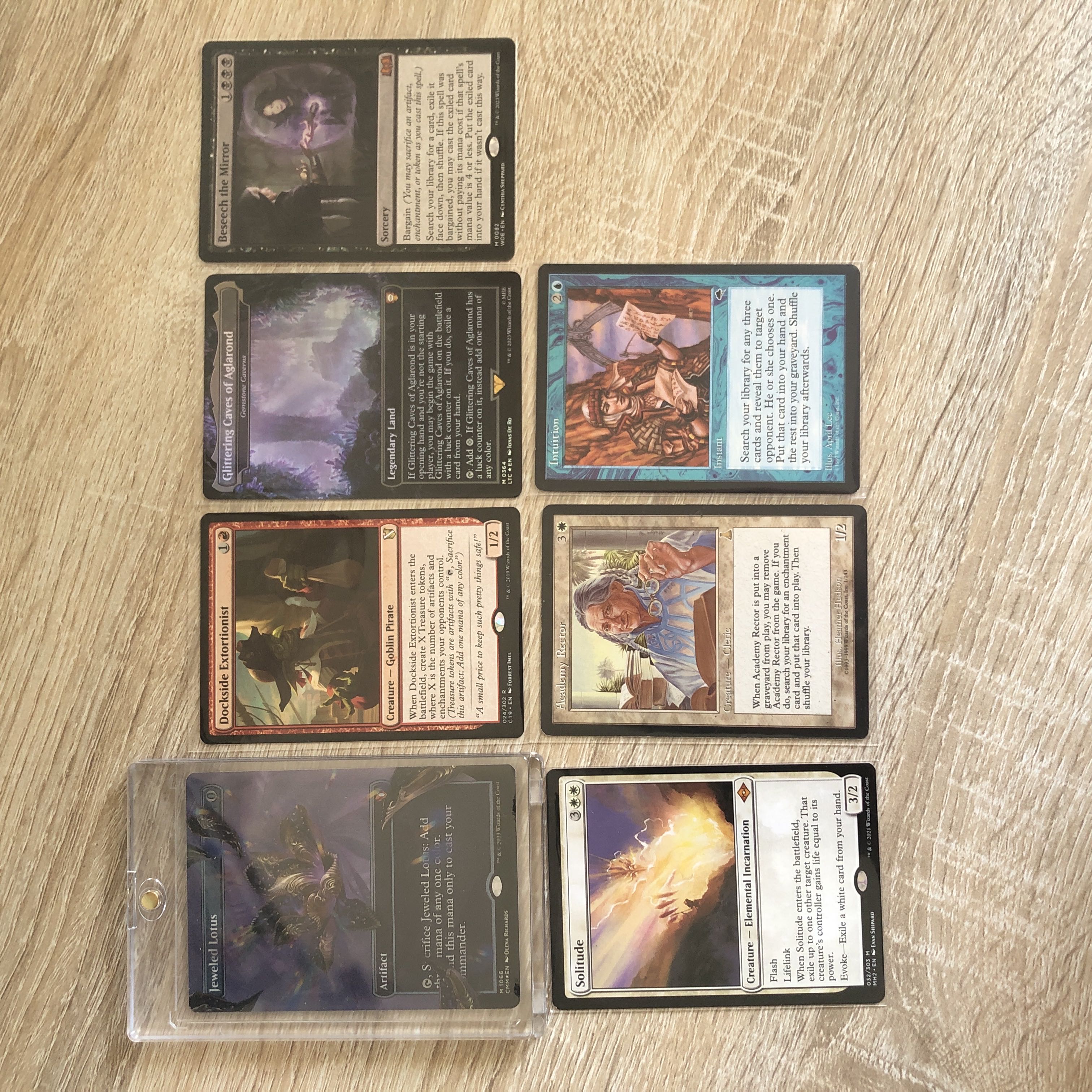 Summary of Jeweled Lotus and other high value cards 1枚