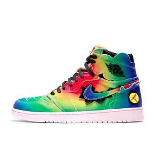 J Balvin x Nike Air Jordan 1 High OG "Rainbow" 28.5cm
