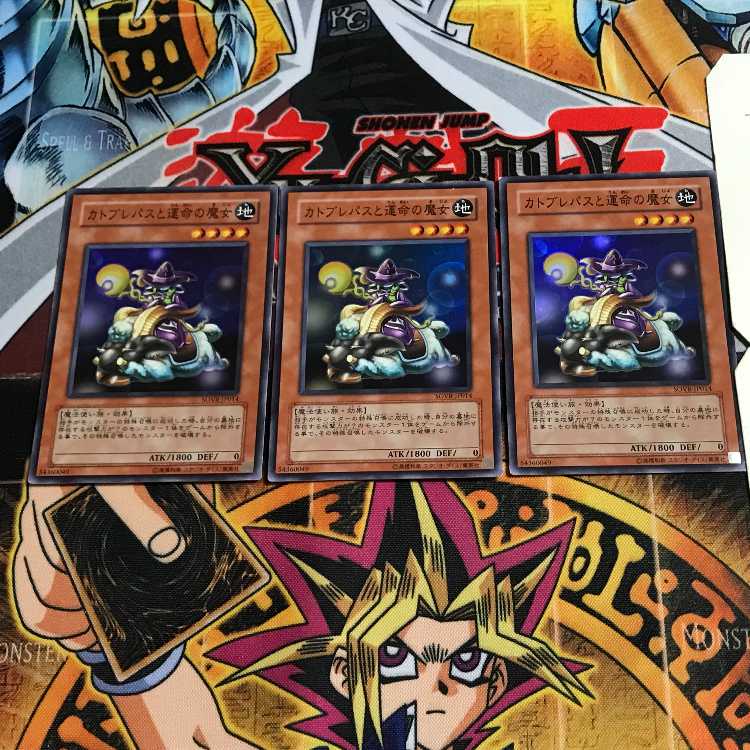 Catoblepas and the Witch of Fate 7 Super 3-card set Tera
