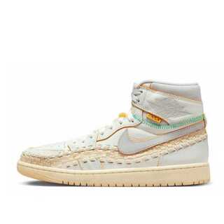 ユニオン × べフィーズ ビューティー サプライ × ナイキ エアジョーダン1 ハイ OG "サマー'96" ホワイト/グリーン 27cm