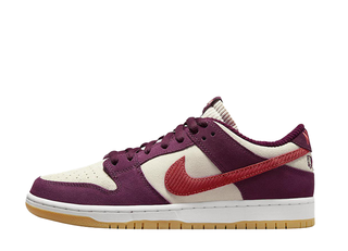 Skate Like a Girl x Nike SB Dunk Low Pro "Dark Bede Route" Summit HoWight/Bearly Rose/University Red 26cm