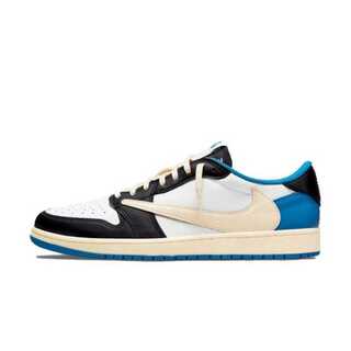Travis Scott x Fragment x Nike Air Jordan 1 Low OG SP "Military Snubbull" 30cm