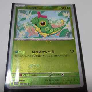 キャタピー(マスターボール柄/ミラー仕様) C 010/165 1枚