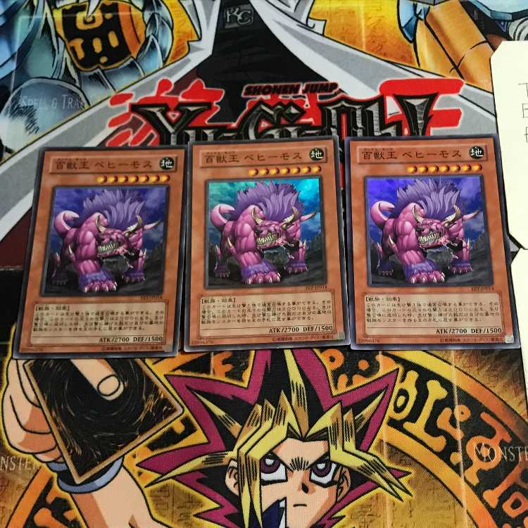 百獣王 ベヒーモス 6 スーパー 3枚セット てら