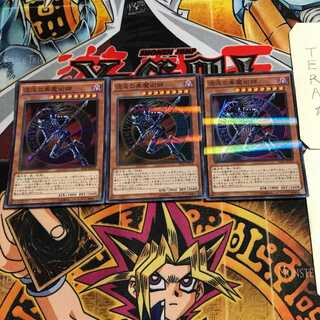 Dark Magician of Chaos 6 Super Parallel 3-card set Tera