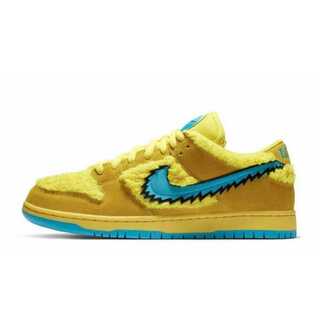 Grateful Dead Bears x Nike SB Dunk Low "Yellow Bear" Yellow/Snubbull 26.5cm