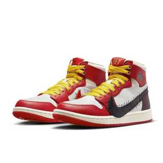 Teyana Taylor x Nike Women's Air Jordan 1 High Zoom CMFT 2 "A Rose From Harlem" Gym Red/Black 23.5cm