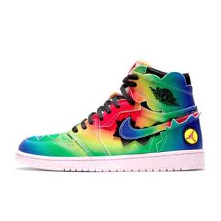 J バルビン × ナイキ エアジョーダン1 ハイ OG "レインボー 28cm