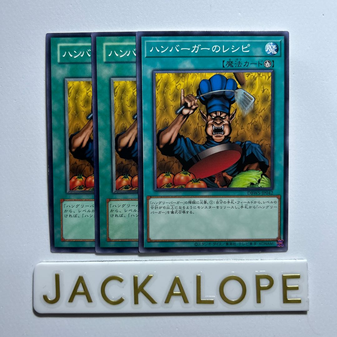 10897 ハンバーガーのレシピ ノーマル DBWS-JP042