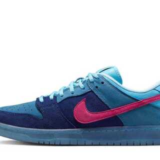 ラン ザ ジュエルズ × ナイキ SB ダンク ロー "ディープロイヤルブルー アンド アクティブピンク" 26cm