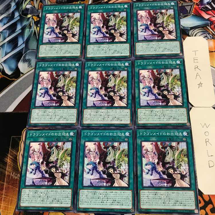 ドラゴンメイドのお出迎え 3 ノーマル 9枚セット てら
