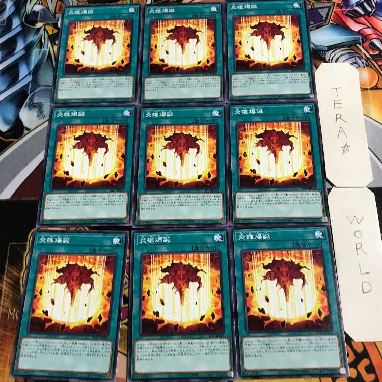 炎雄爆誕 3 ノーマル 9枚セット てら