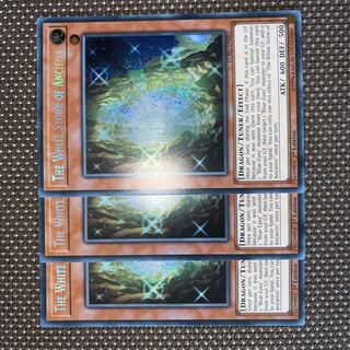 Yu-Gi-Oh The White Stone of Ancients EU Version (English) Siku 1st 3 copies