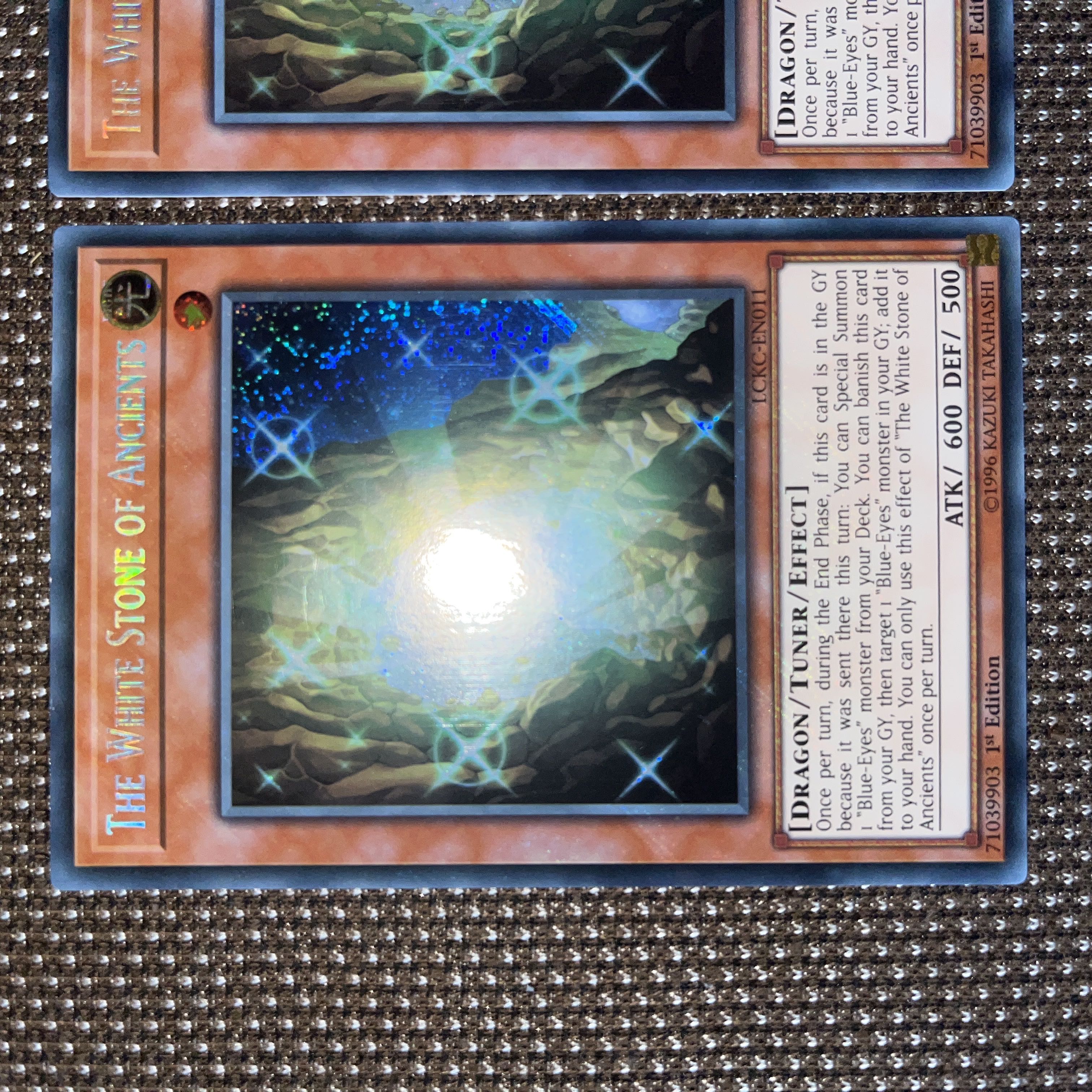 Yu-Gi-Oh The White Stone of Ancients EU Version (English) Siku 1st 3 copies