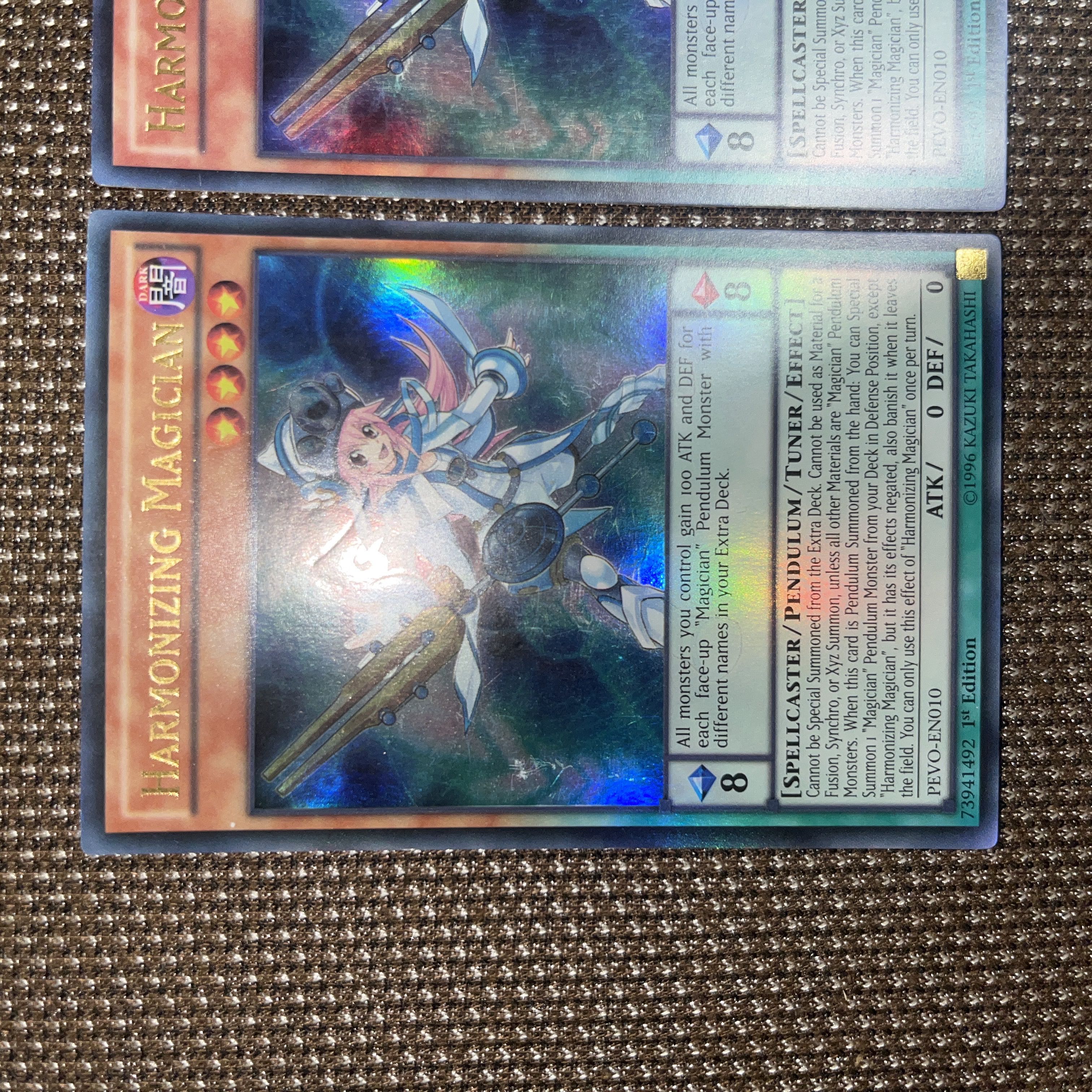 Yu-Gi-Oh Harmonizing Magician EU Version (English) Ultra 1st 3 copies