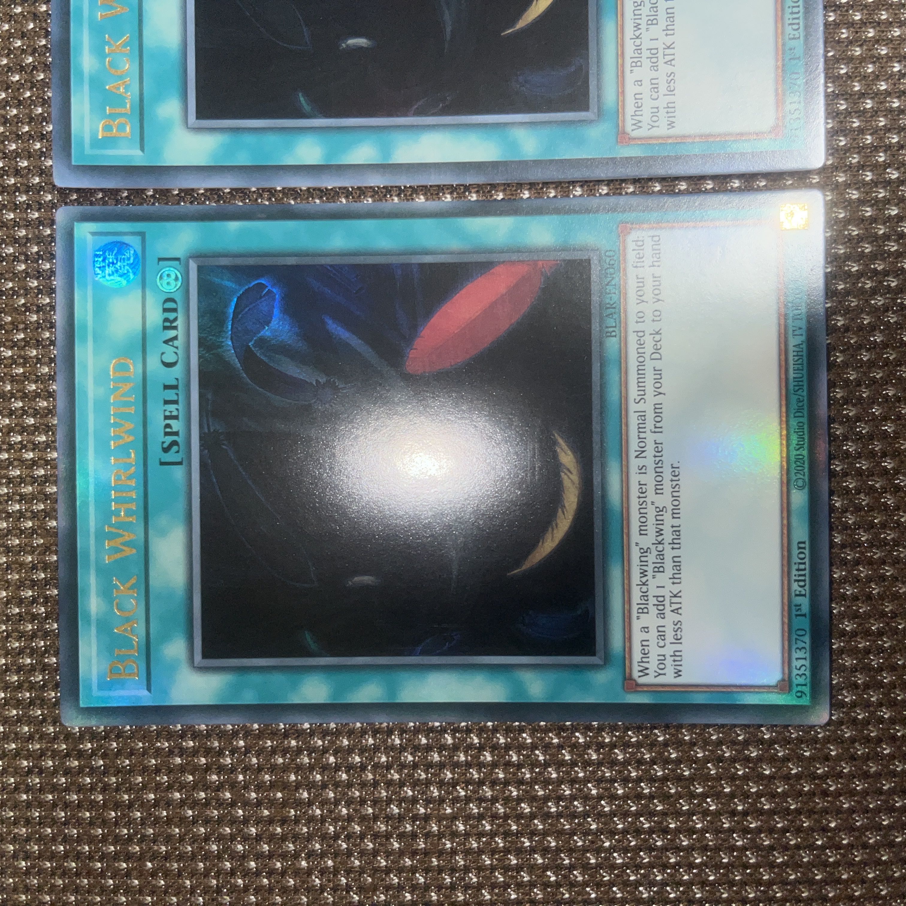 Yu-Gi-Oh! Black Whirlwind EU Version (English) Ultra 1st 3 copies