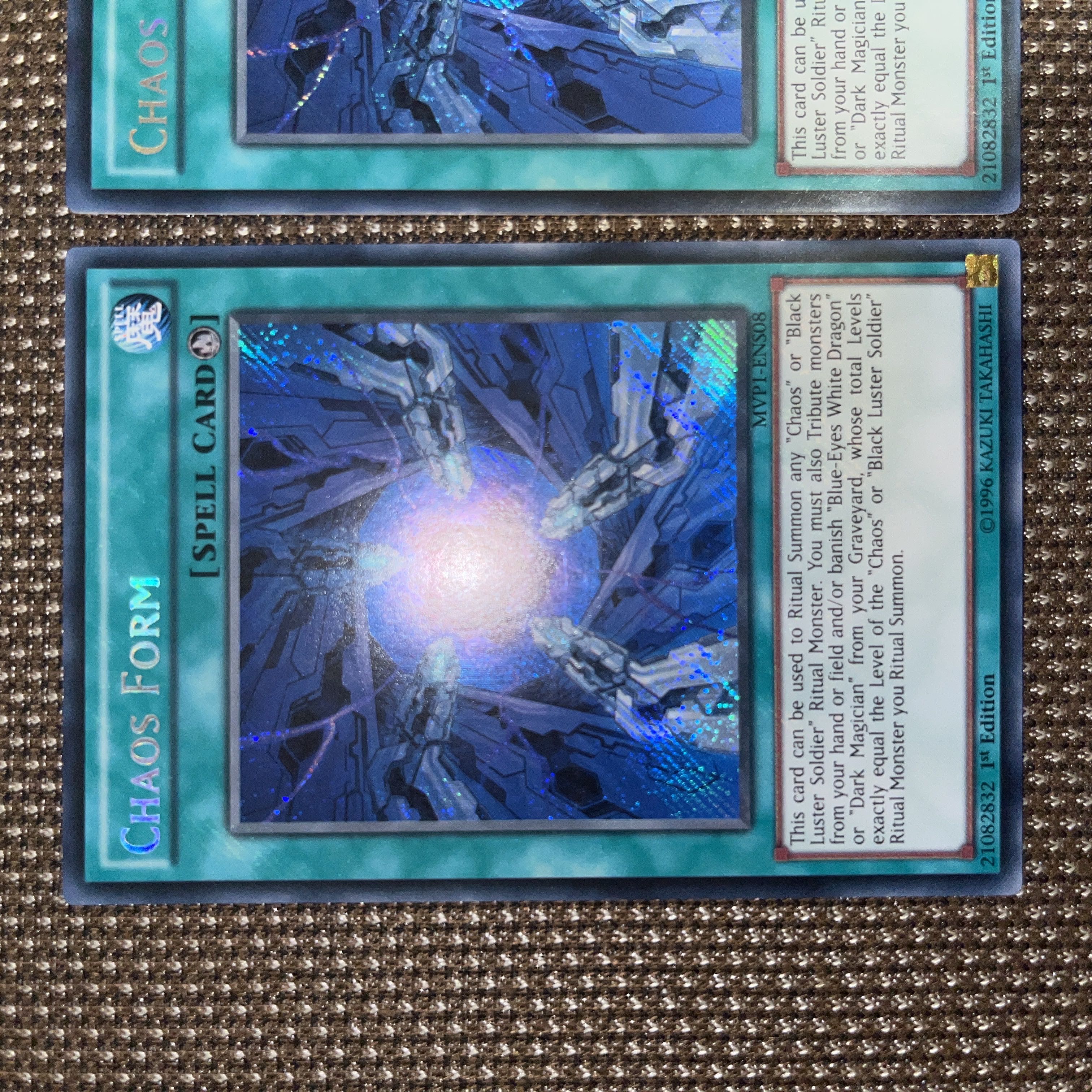 Yu-Gi-Oh! Chaos Form EU version (English) Siku 1st 3 copies