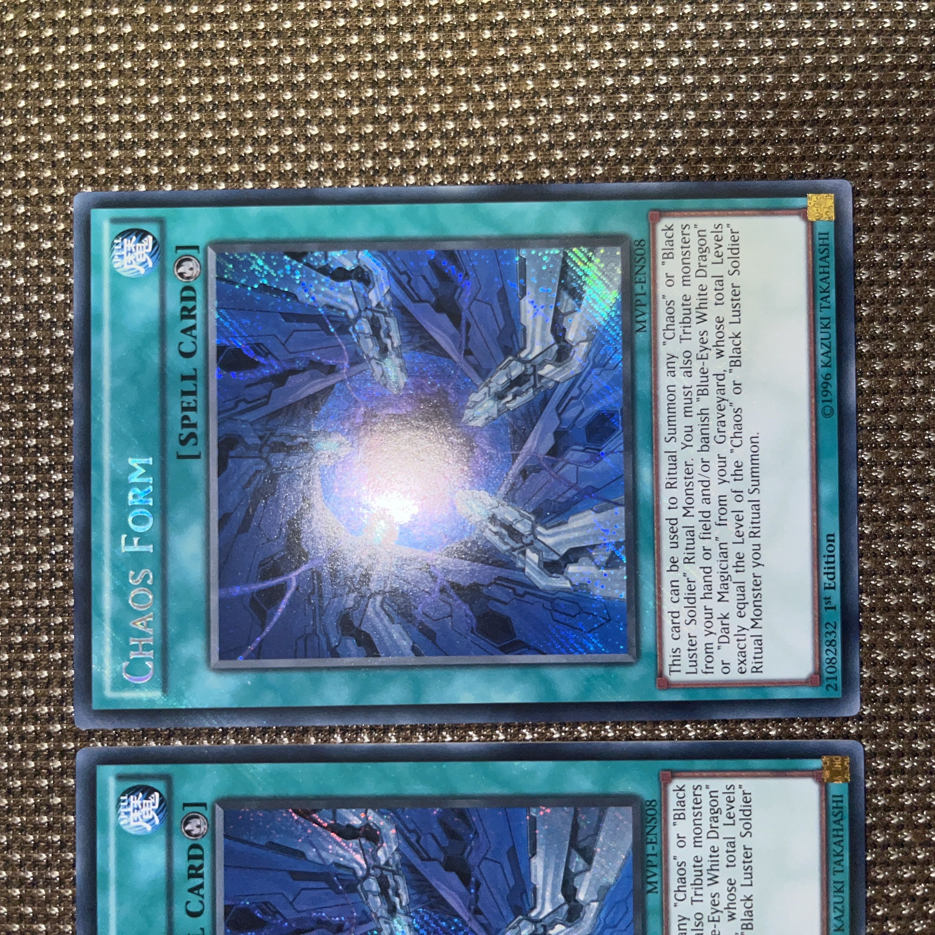 Yu-Gi-Oh! Chaos Form EU version (English) Siku 1st 3 copies