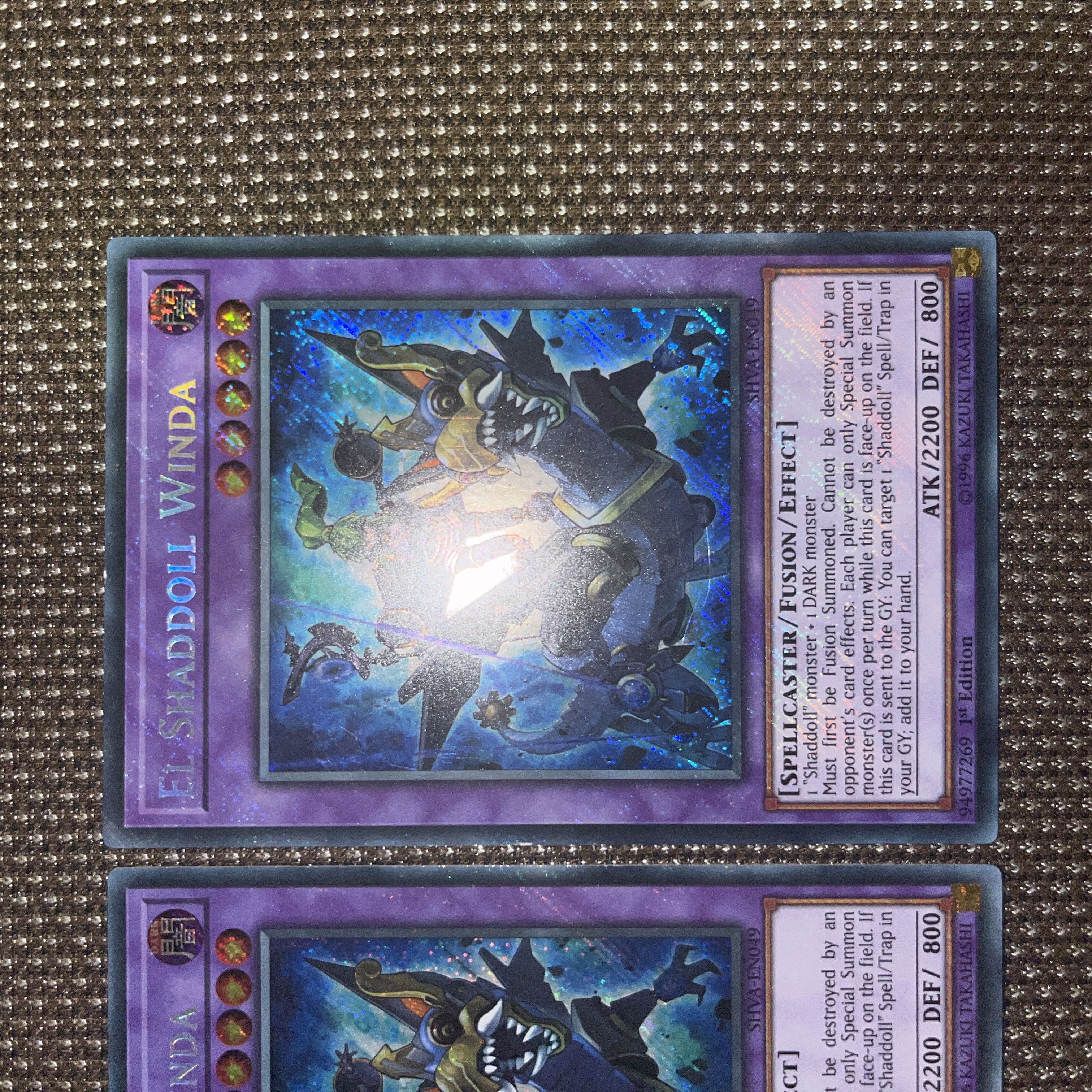 Yu-Gi-Oh! El Shaddoll Winda EU Version (English) Sikh 1st 2 copies