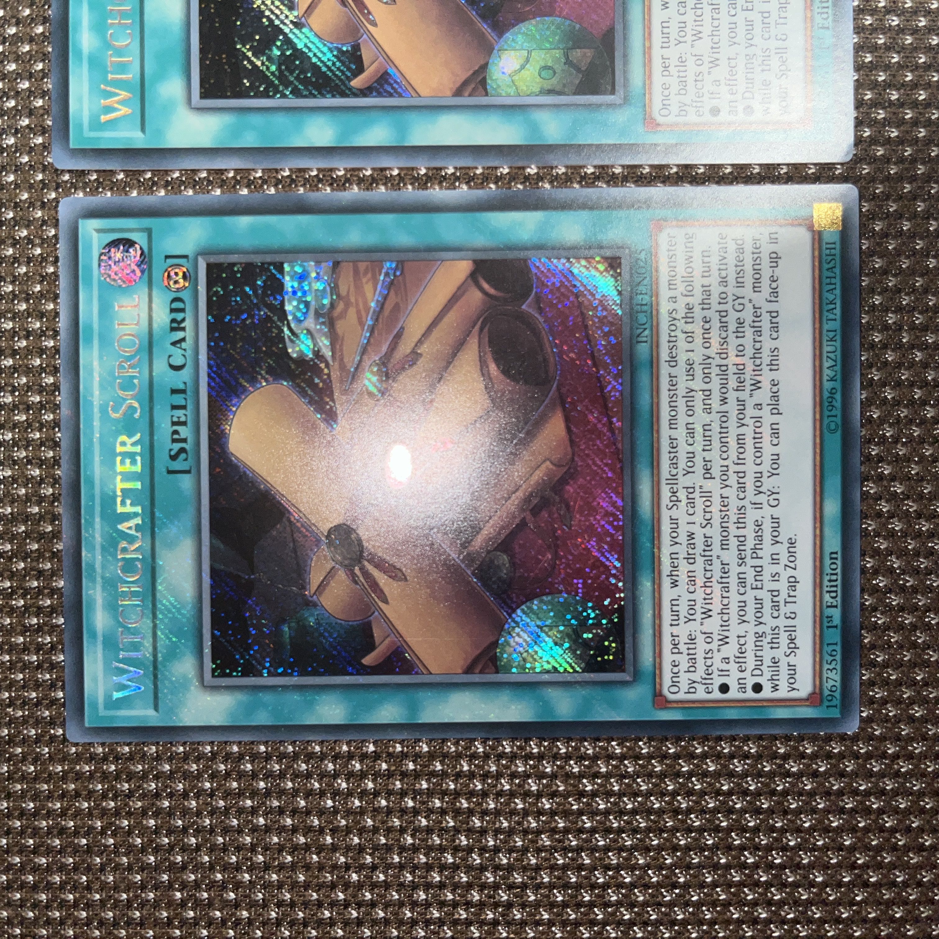Yu-Gi-Oh! Witchcrafter Scroll EU Version (English) Siku 1st 3 copies