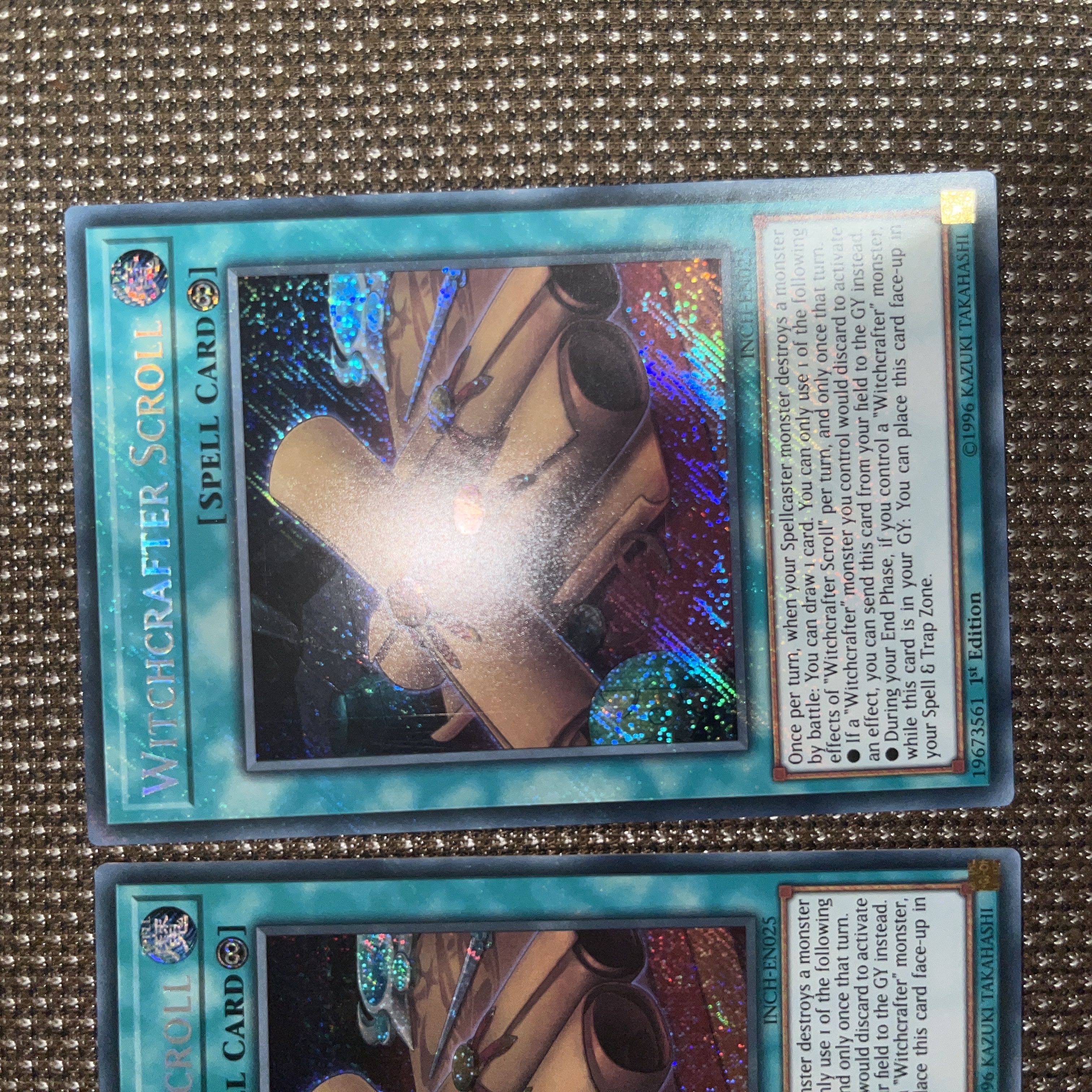 Yu-Gi-Oh! Witchcrafter Scroll EU Version (English) Siku 1st 3 copies