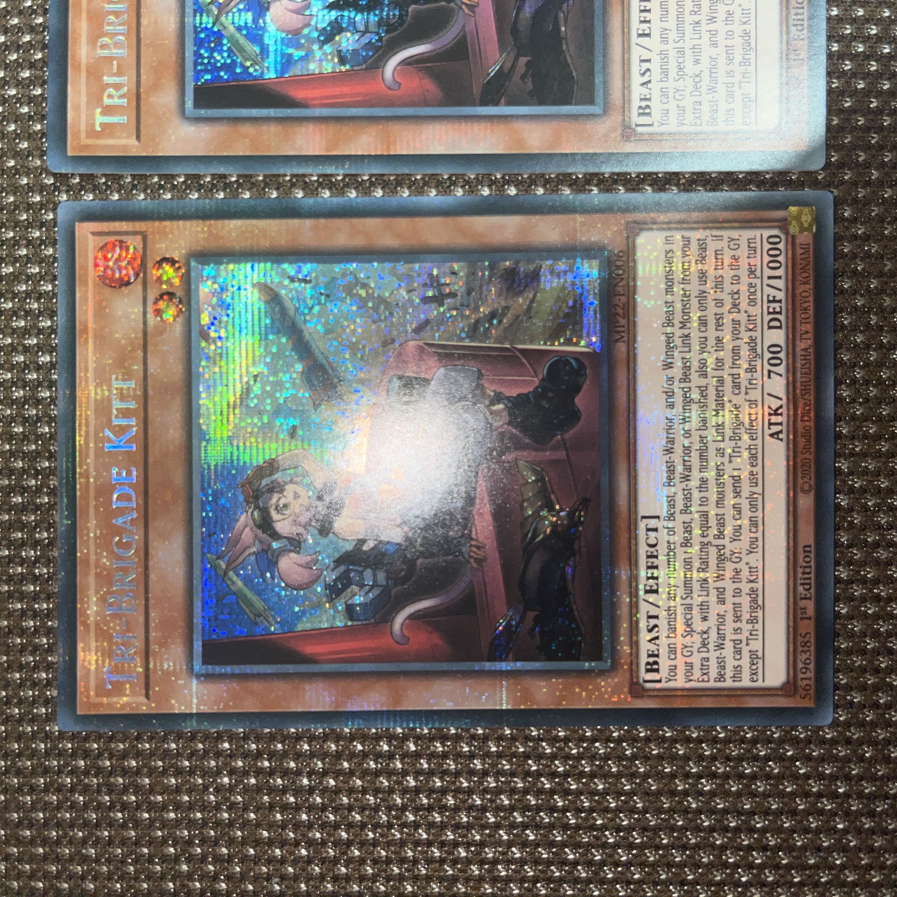Yu-Gi-Oh Tri-Brigade Kitt EU Version (English) Siku 1st 3 copies
