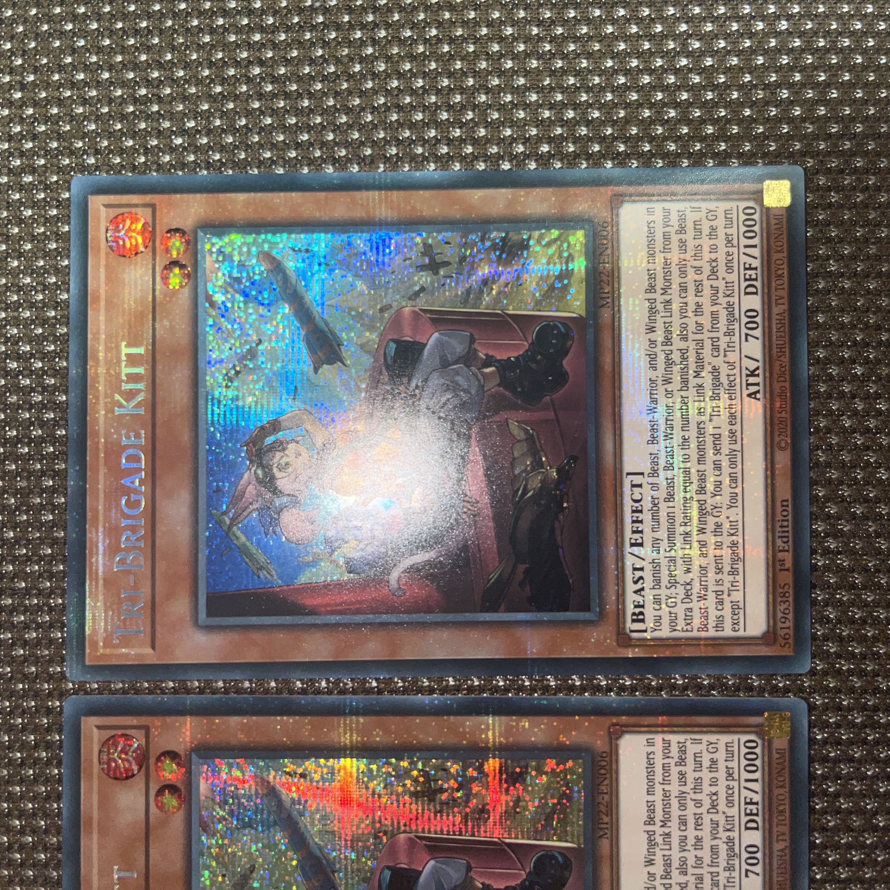 Yu-Gi-Oh Tri-Brigade Kitt EU Version (English) Siku 1st 3 copies