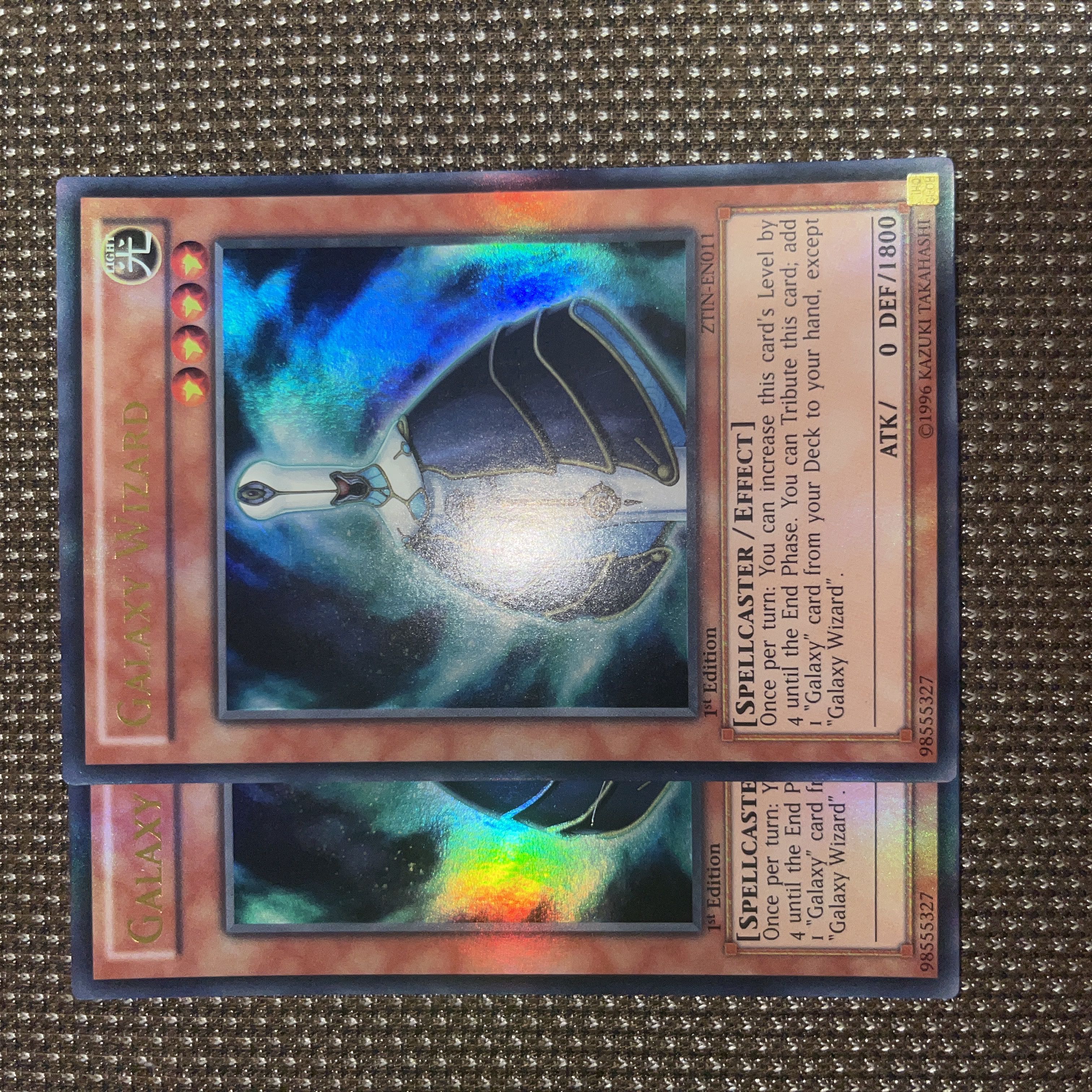 Yu-Gi-Oh! Galaxy Wizard EU Version (English) Ultra 1st 2 copies