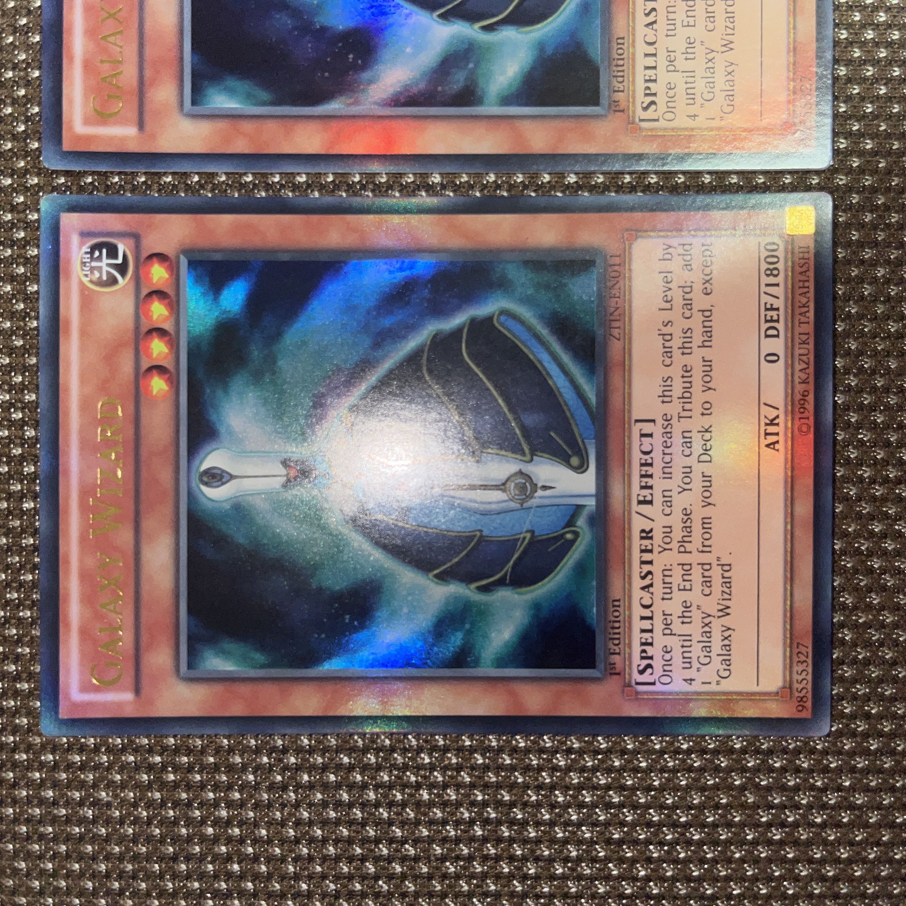 Yu-Gi-Oh! Galaxy Wizard EU Version (English) Ultra 1st 2 copies