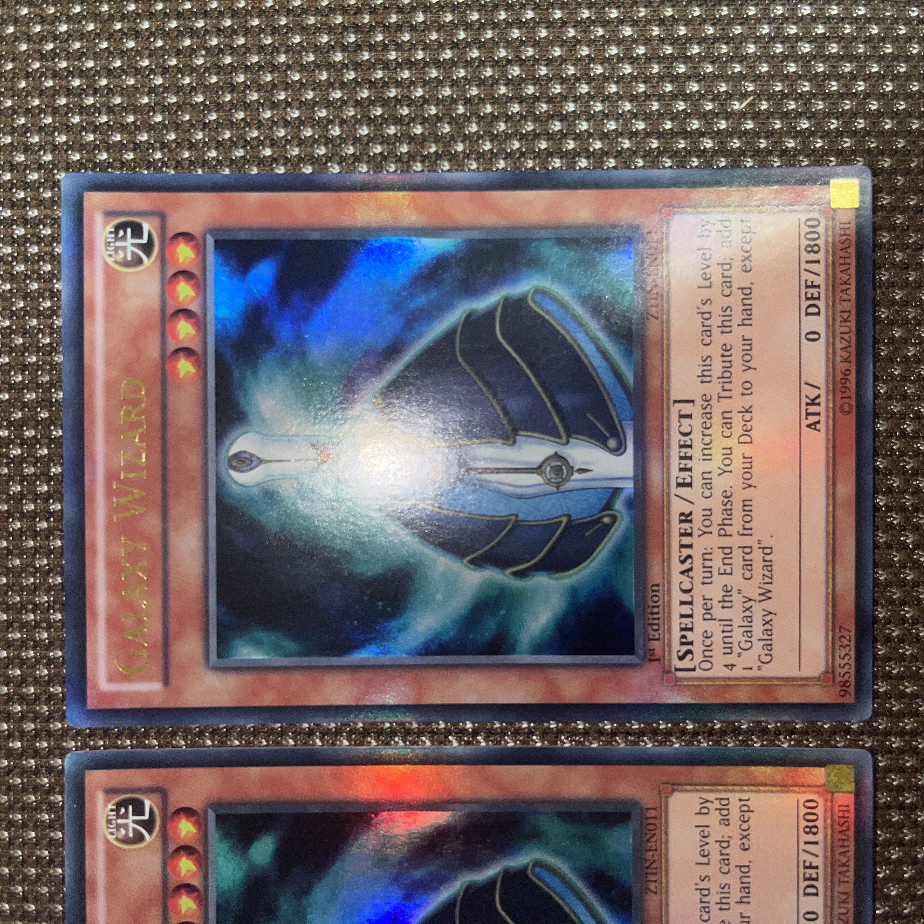 Yu-Gi-Oh! Galaxy Wizard EU Version (English) Ultra 1st 2 copies