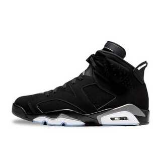 ナイキ エアジョーダン6 レトロ "メタリック シルバー" ブラック/メタリックシルバー 27.5cm