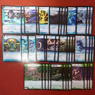 DUEMA CLASSIC compatible blue-green Leviathan deck