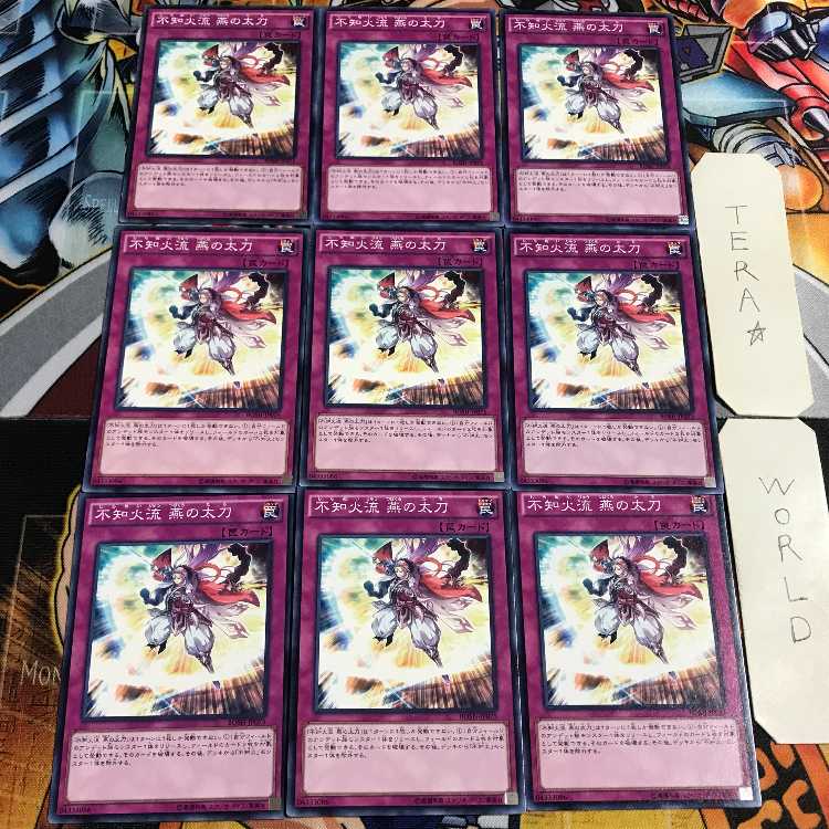 不知火流 燕の太刀 2 ノーマル 9枚セット てら