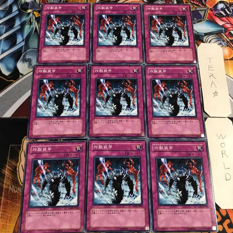 Sakuretsu Armor 2 Normal, set of 9 Tera.