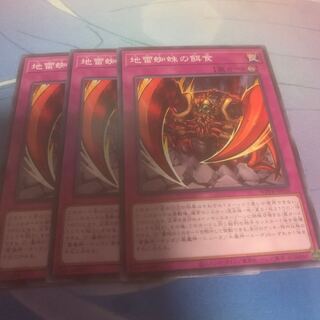 地雷蜘蛛の餌食