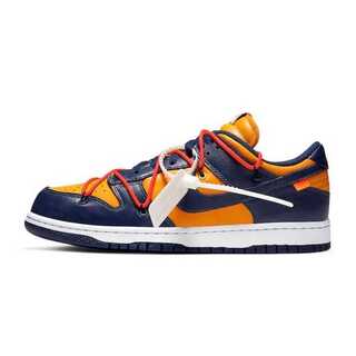 Off Ho Wight x Nike Dunk Low University Gold/Midnight Ne Minar/Ho Wight 27.5cm