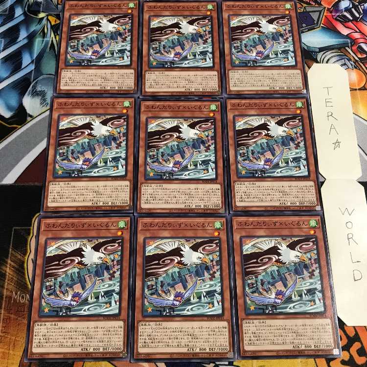 ふわんだりぃず×いぐるん 2 ノーマル 9枚セット てら