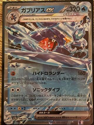 ガブリアスex RR 006/062