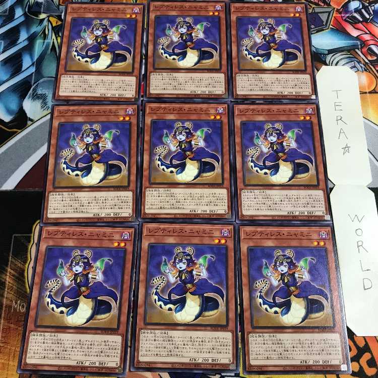 レプティレス・ニャミニ 5 ノーマル 9枚セット てら