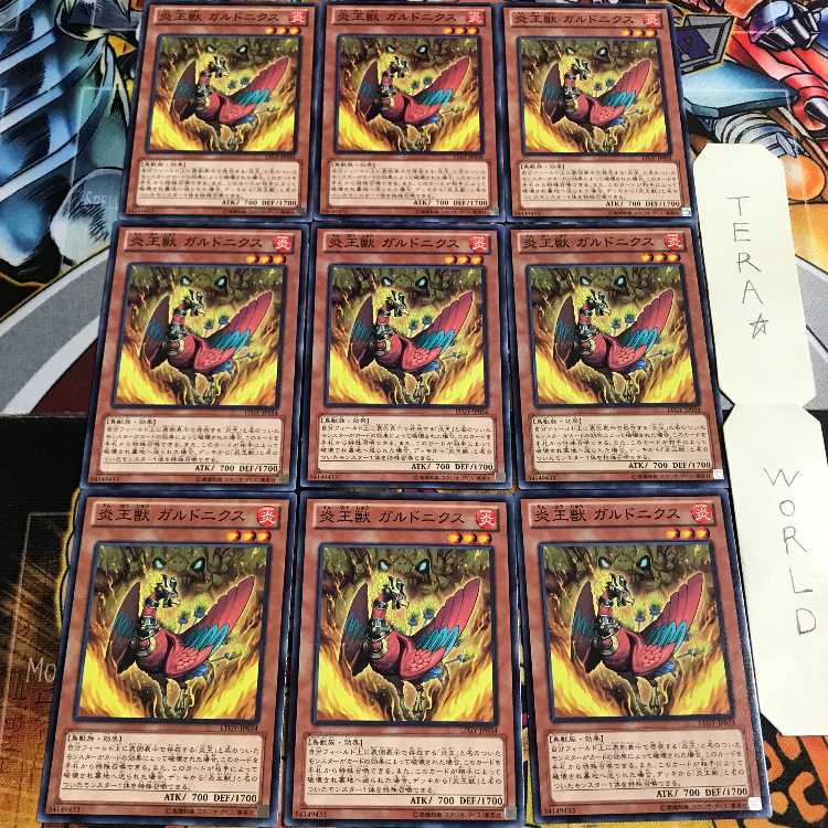 炎王獣 ガルドニクス 2 ノーマル 9枚セット てら