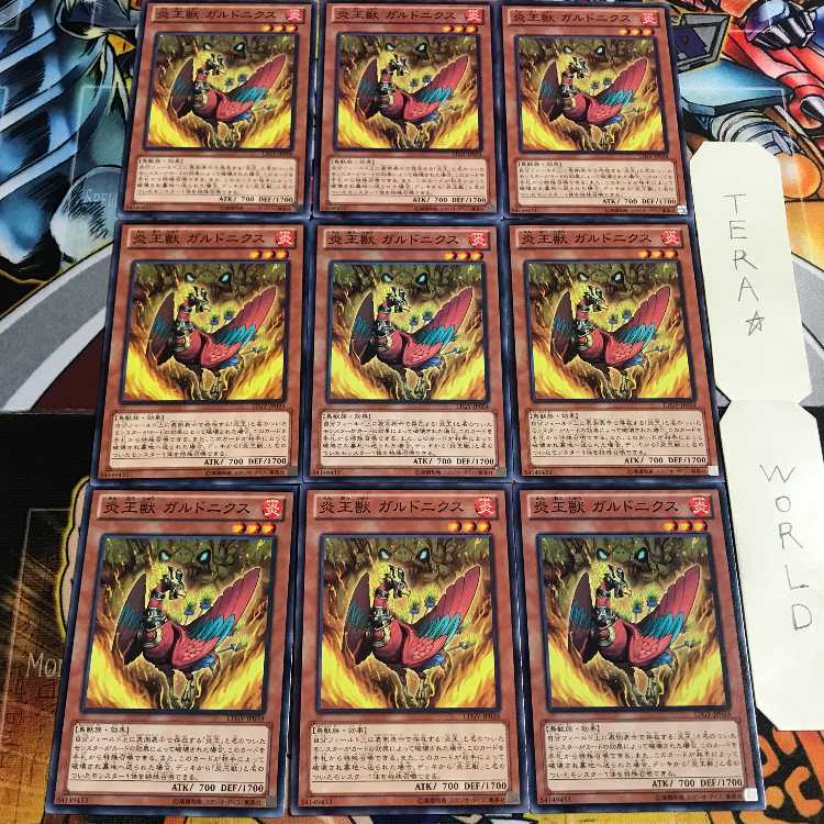 炎王獣 ガルドニクス 5 ノーマル 9枚セット てら