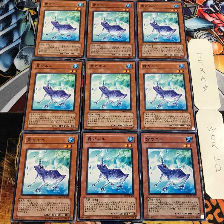 貫ガエル 1 ノーマル 9枚セット てら