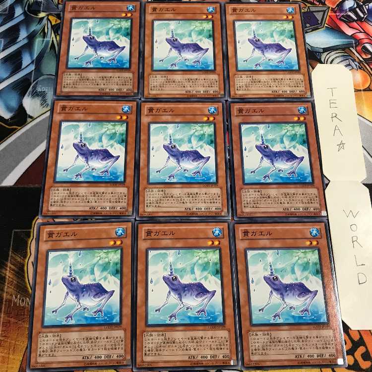 貫ガエル 3 ノーマル 9枚セット てら