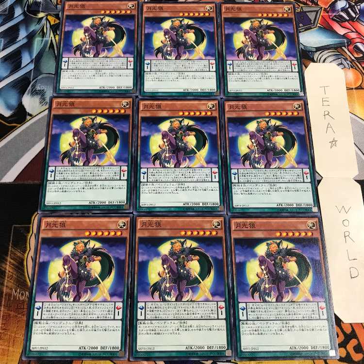 Lunalight Wolf 1 Normal, set of 9 Tera.