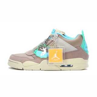 Union x Nike Air Jordan 4 SP "Taupe Haze" Taupe Haze/Snubbull Fury/Khaki/Roma Green 28.5cm