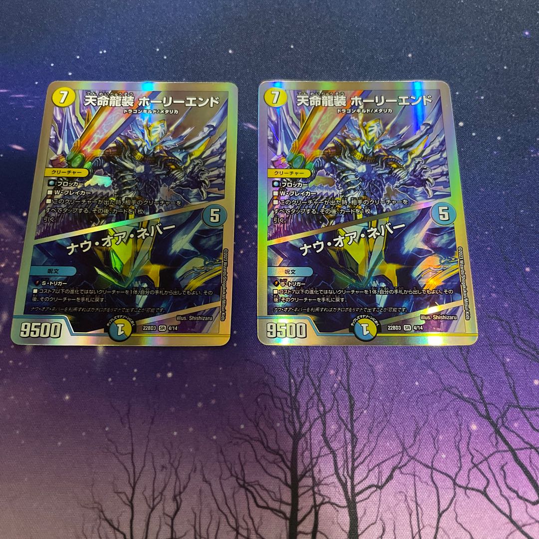 天命龍装 ホーリーエンド/ナウ・オア・ネバー SR S1/S12