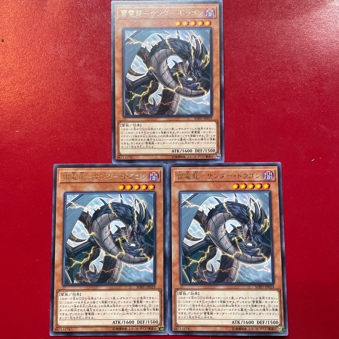 雷電龍-サンダー・ドラゴン レア JP019